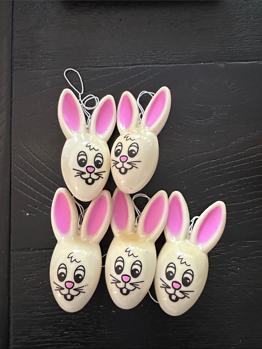 Vintage 1980s Easter Bunny Rabbit Easter Egg